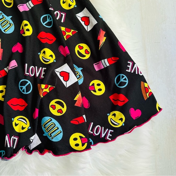 Reversible Fit And Flare Emoji Dress, 12 - Picture 2 of 11